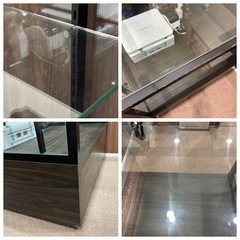 【取引中】ガラス展示ケース（店舗用ディスプレイ）の画像