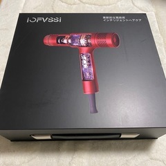 【新品】IOFVSSI ドライヤー 速乾大風量 レッド の画像