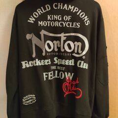 ノートン（NORTON）　パーカー古着　サイズXL？の画像