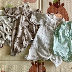 スワドル　新生児用肌着4点セットの画像