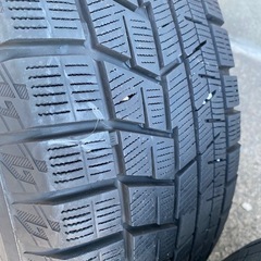 フォルクスワーゲン　ゴルフワゴンで使用していたアルミと冬タイヤの４本セット　ヨコハマIG60　2023年　205/55R16　５穴　PCD112　16×6½J　の画像
