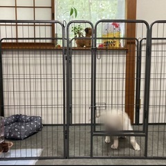犬用 ゲージ サークル フェンス 中型犬 大型犬 の画像