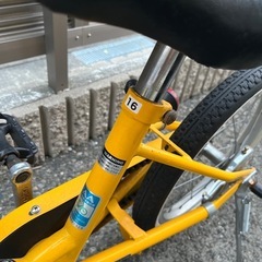 幼児用自転車　16インチ　Asahiの画像