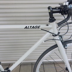 【直接受け渡しのみ】ほぼ新車　ALTAGE 　アルテージ　ロードバイクの画像
