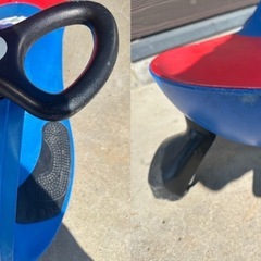 プラズマカー ハンドル左右で進む不思議な乗り物 足でこがない乗用 スイングカー 子ども 大人 ラングスジャパンの画像