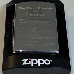 新品　ハワード・サーストン マジックの3原則　Zippoライターの画像