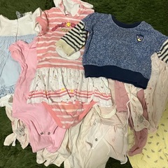 【処分予定】ベビー服と下着23着の画像