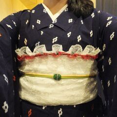 注染浴衣★モザイク十字の画像