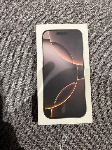 IPhone 16 pro 256gb デザートチタニウム