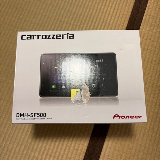 Pioneer carrozzeriaディスプレイオーディオ DMH-SF500