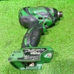 日立工機 WH18DBAL2 コードレスインパクトドライバー 本体のみ【船橋馬込店】【店頭取引限定】【中古】の画像