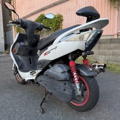 KYMCO レーシング125 Fi ホワイト　動画あり　大阪の画像