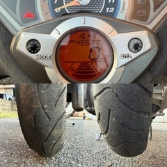 KYMCO レーシング125 Fi ホワイト　動画あり　大阪の画像