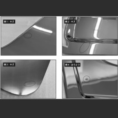 リヤハブカバー）RH-1（M） スター標準中型 4t日本製 メッキパーチ デコトラ ホイールスピンナー の画像
