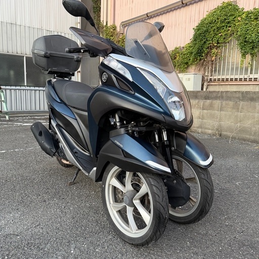 ヤマハ　トリシティ125 ABS SE82J 紺色　動画あり　大阪