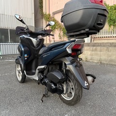 ヤマハ　トリシティ125 ABS SE82J 紺色　動画あり　大阪の画像