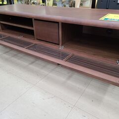 J1673　【リユースのサカイ柏店】　NITORI　ニトリ　TV台　ローボード　レッタ150　MBR ミドルブラウン　クリーニング済みの画像