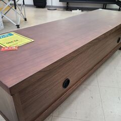 J1673　【リユースのサカイ柏店】　NITORI　ニトリ　TV台　ローボード　レッタ150　MBR ミドルブラウン　クリーニング済みの画像