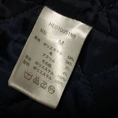 無料です。ヘザー　自宅洗濯済み　紺コート　使用感あり、ポケット破けありましたが、縫いました。ポケット修復済みです。大森駅アトレ側改札口まで、これる方。金曜日午後、土曜日午後希望。よろしくお願いいたします。の画像