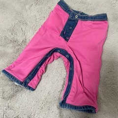 70cm　baby GAP 裏地付きデニムパンツ の画像
