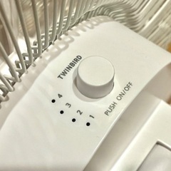 TWINBIRD サーキュレーター KJ-D783 ホワイト　暖房シーズンでも使用可能の画像