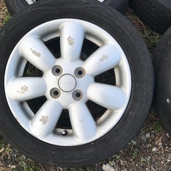 14インチ！ラパン純正 155/65R14  ４本セットの画像