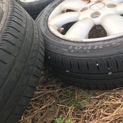 14インチ！ラパン純正 155/65R14  ４本セットの画像