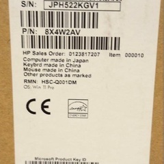 HP Pro Mini 400 G9 i5-14500T 16GB 512GBの画像