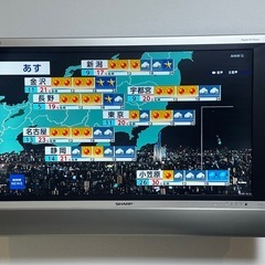 SHARP AQUOS 37型液晶テレビ　LC-37AD5の画像
