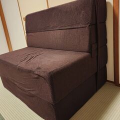 ソファーベッド差し上げますの画像