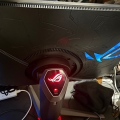 ASUS  4K 27インチ144hz(dp)ゲーミングモニター　PG27UQ ジャンクの画像