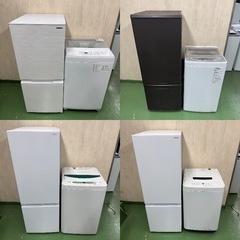 4♬設置まで対応　新生活応援　学生　社会人　単身赴任　お薦め　冷蔵庫　洗濯機　セットの画像