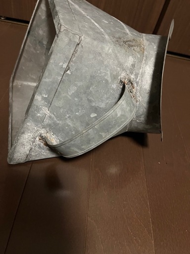 箱ビン 箱メガネ ブリキ製 ハンドメイド 鮎棒シャクリ 鮎釣り 玉ジャクリ