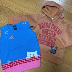 女の子（100cm）秋冬物GAP等まとめての画像