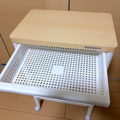  【10/27(月)まで/早い方優先】ウッドテーブルワゴン WTW-3HS 宜野湾市我如古の画像