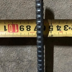 鉄筋　2本　値下げの画像