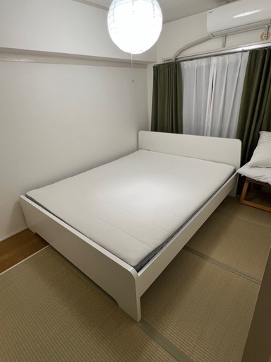 IKEA 160cmクイーンサイズベッド