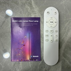 RGBIC LED Corner Floor Lamp
の画像