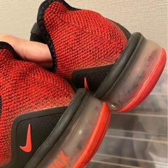 商品名 AIR MAX 赤 スニーカー NIKE 美品 25.5㎝の画像