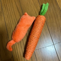 【無料】猫のおもちゃ けりぐるみ 2点セット ほぼ未使用の画像