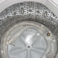 （1台限り★ジモティー特典あり★単身向けサイズ）ヤマダ電機　全自動洗濯機５.０kg　２０１７年製　YWM-T50A1　56.5㎝幅　単身向け　白　高く買取るゾウ八幡東店の画像