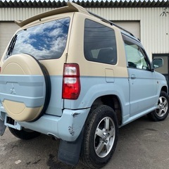 ☆コミコミ車検2年付☆三菱 パジェロミニ VR☆タイベル交換済☆4WD☆全塗装☆キーレス☆ターボ☆ナビ☆フォグライト☆黒ナンバー可☆フードデリ配送☆格安軽自動車☆札幌市白石区東米里☆廃車高額買取保証☆Aphananthe(アファナンテ)の画像