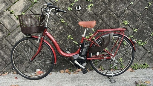 YAMAHA   電動アシスト自転車　　バッテリー12.3Ah 。