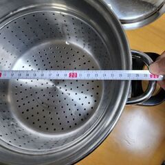 直径27cm パスタ鍋の画像