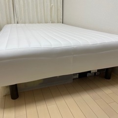 無印良品 脚付マットレス(セミダブル)の画像