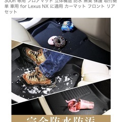 3D MAXpider レクサス NX 専用 フロアマットの画像