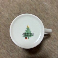 新品未使用！SHINZI KATOH クリスマスマグカップ　コップの画像