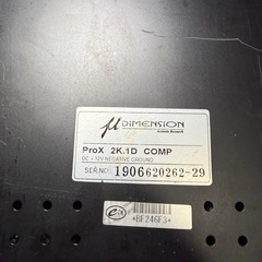 μDiMENSiON PROX2K.1D COMP 2025W ハイパワーアンプの画像