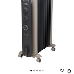 【美品】デロンギオイルヒーター[RHJ21F0812-GY]の画像