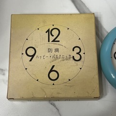 未使用品　防滴　掛け時計の画像
